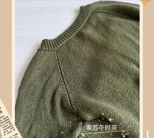 給孩子織件暖和的毛衣,棒針編織兒童開(kāi)衫,附圖解教程